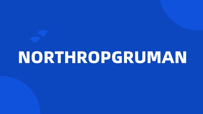 NORTHROPGRUMAN