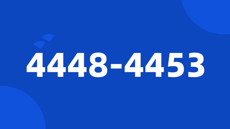 4448-4453