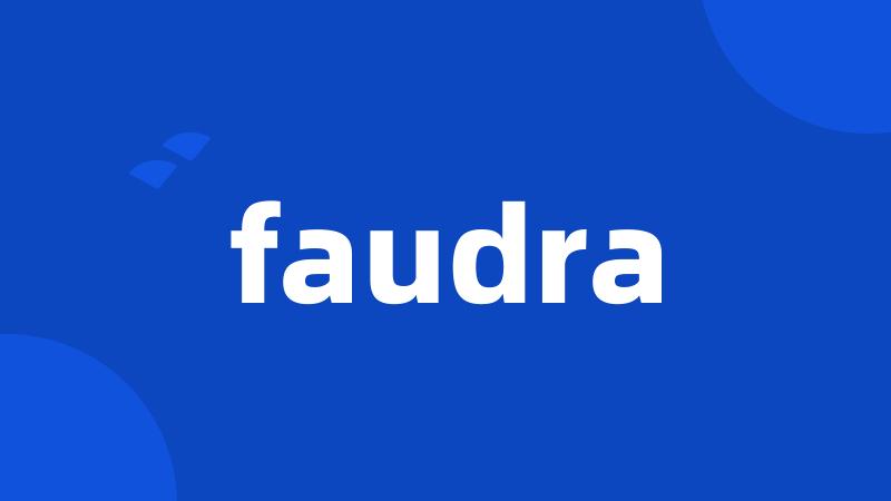 faudra