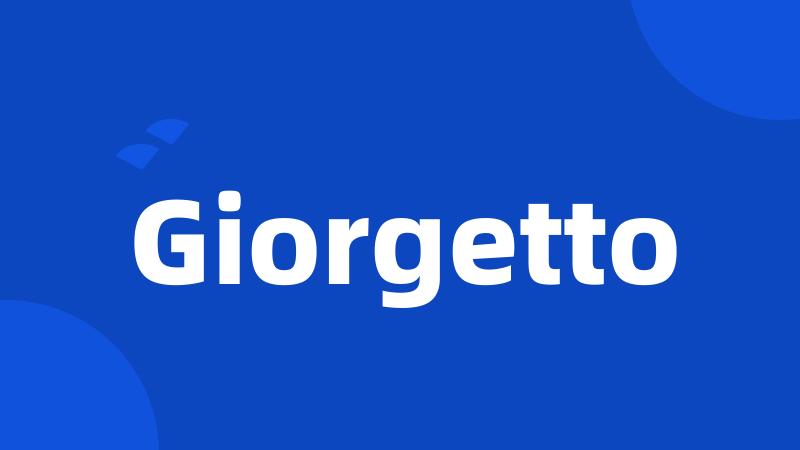 Giorgetto