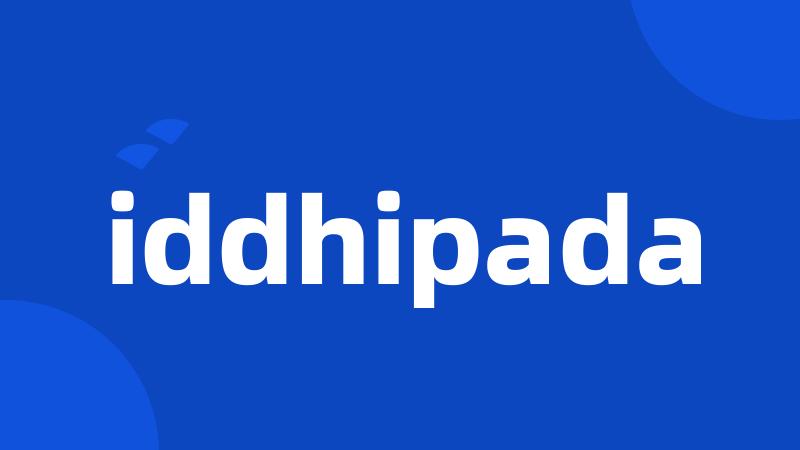 iddhipada