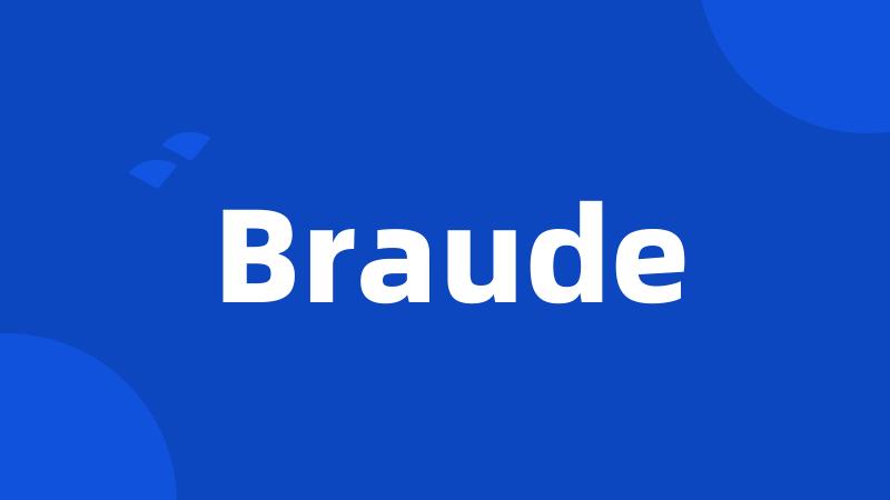 Braude