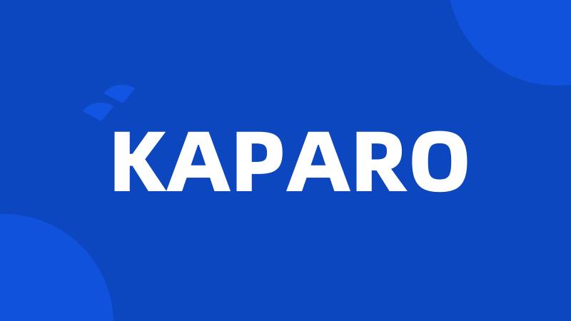 KAPARO