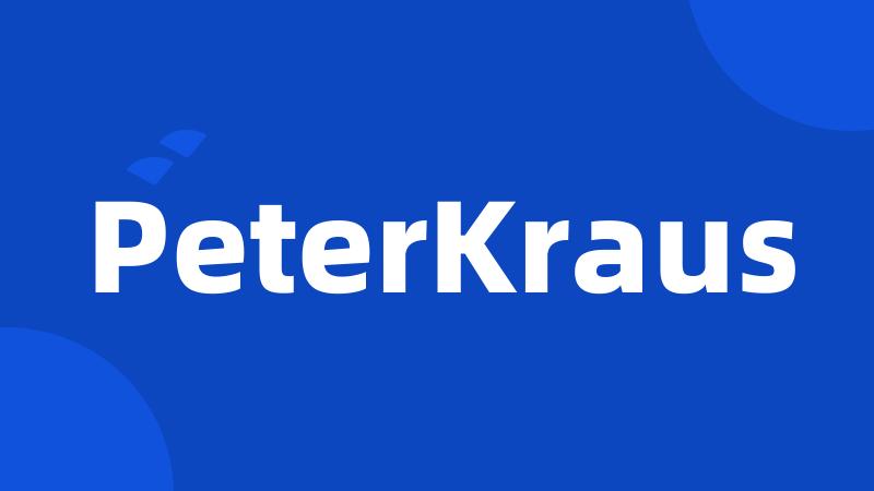 PeterKraus