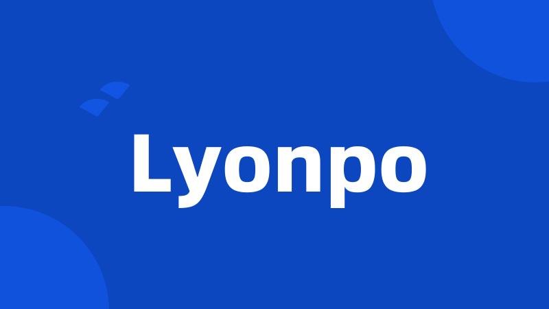 Lyonpo