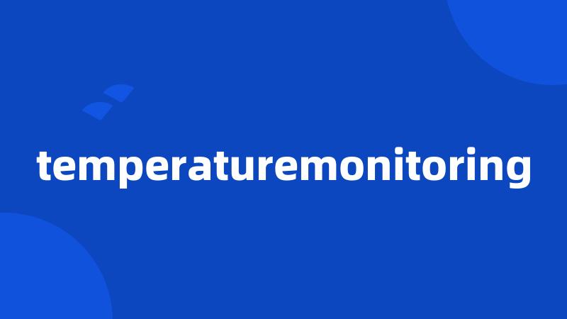 temperaturemonitoring