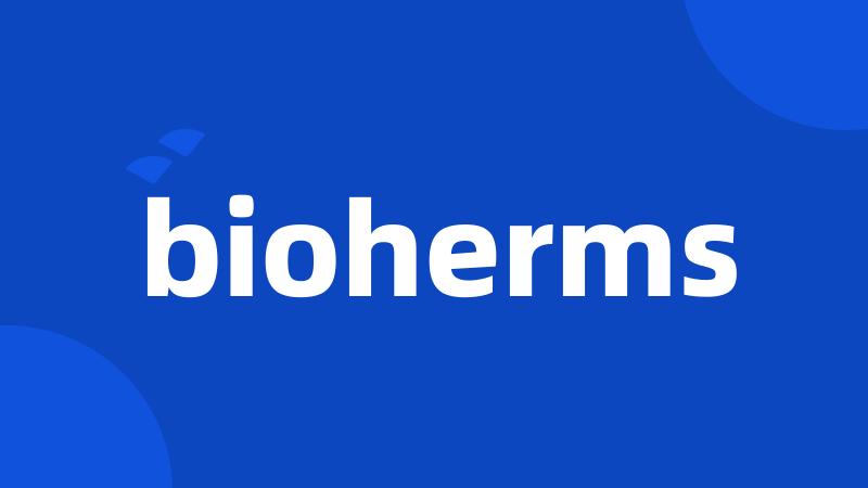 bioherms