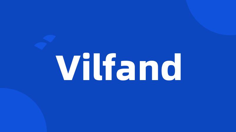 Vilfand