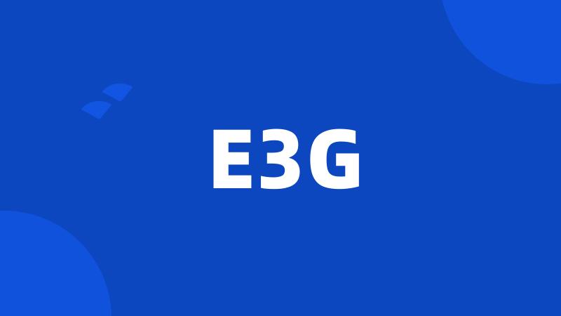 E3G