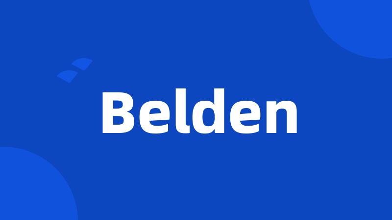 Belden