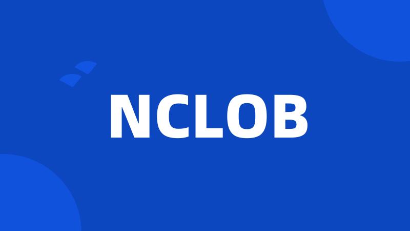 NCLOB