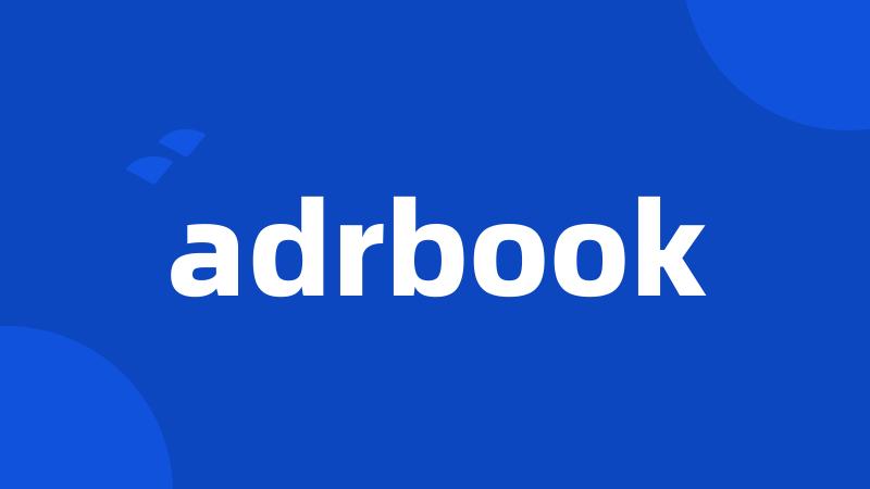 adrbook