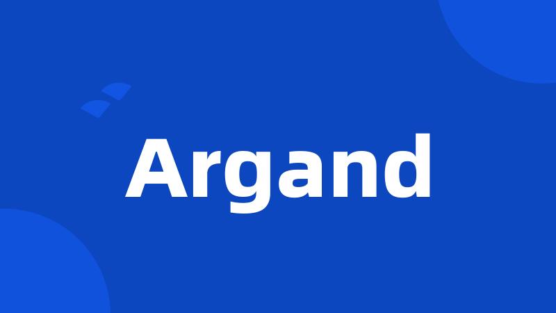 Argand