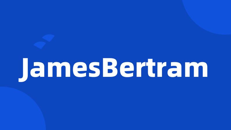 JamesBertram