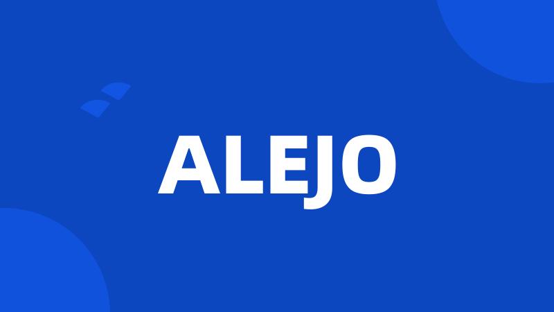 ALEJO