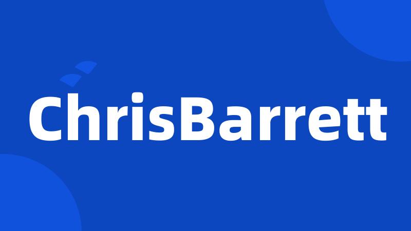 ChrisBarrett