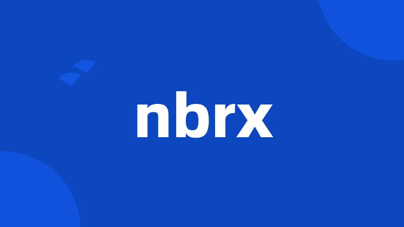 nbrx