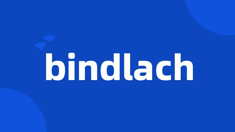 bindlach