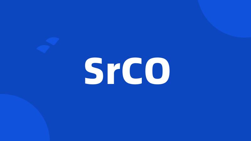 SrCO