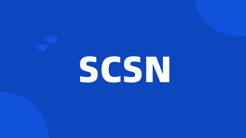 SCSN