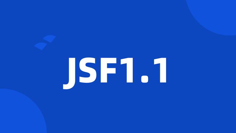 JSF1.1