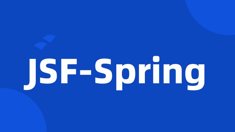 JSF-Spring