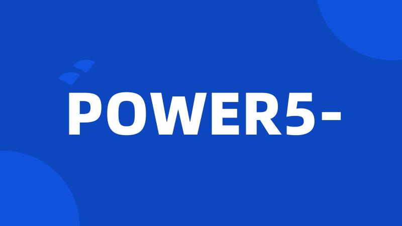 POWER5-