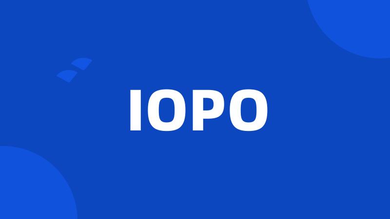 IOPO