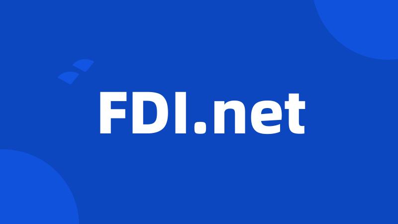 FDI.net