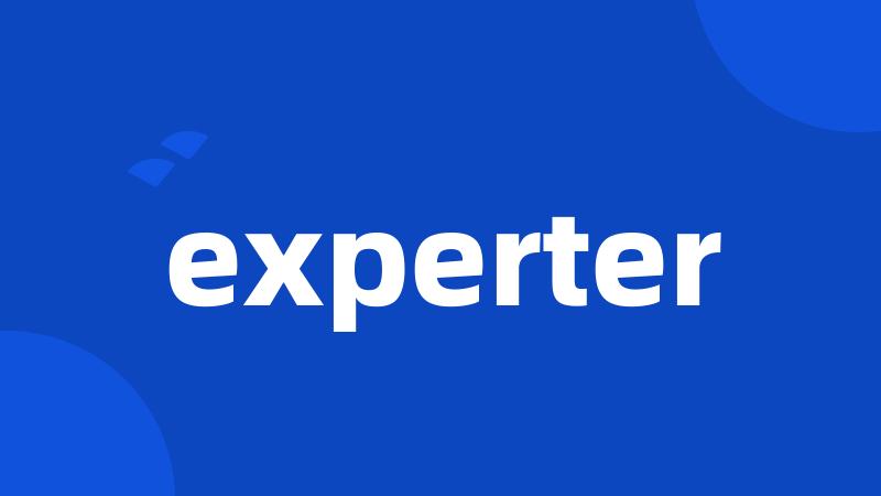 experter