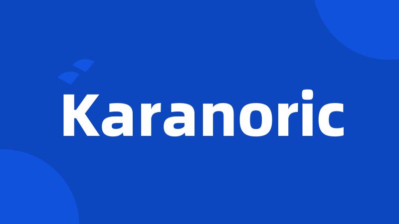 Karanoric