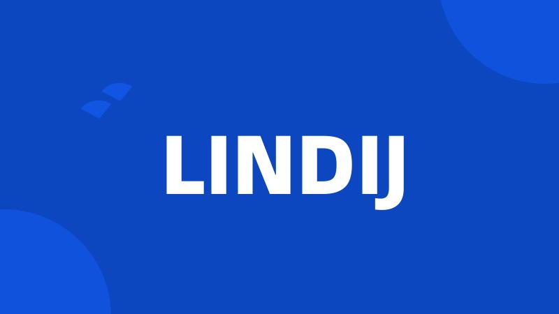 LINDIJ