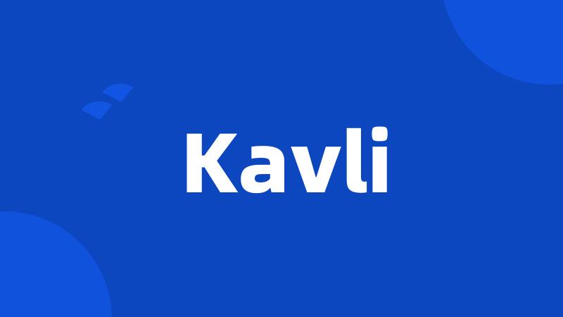 Kavli