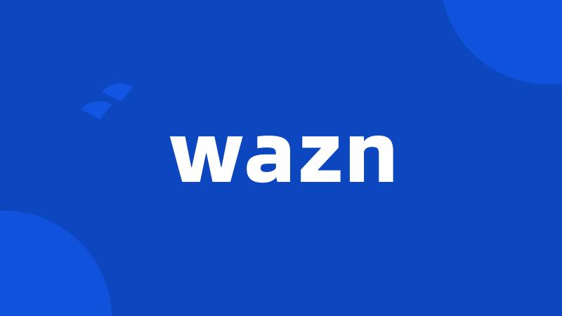 wazn