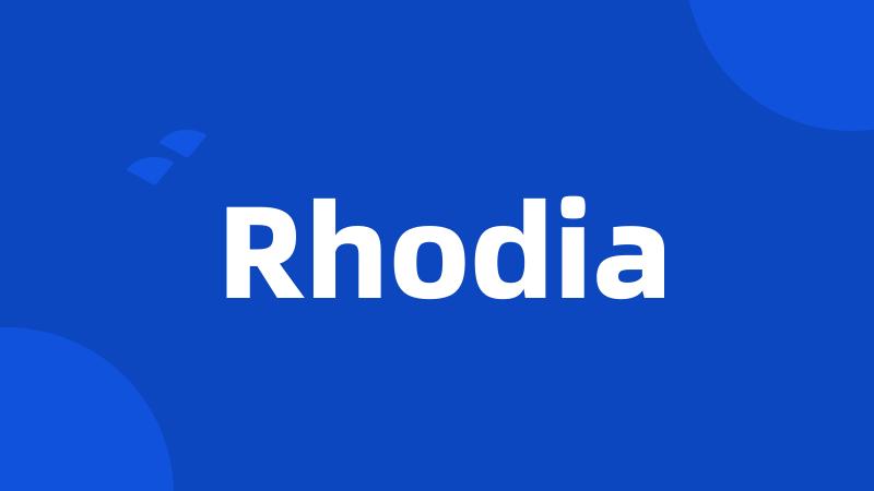 Rhodia