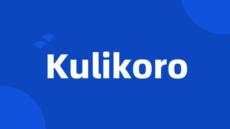 Kulikoro