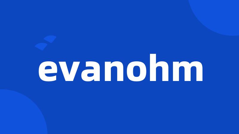 evanohm