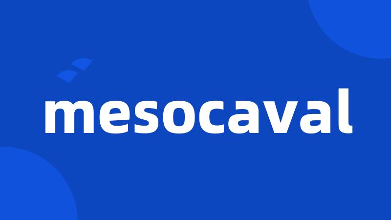 mesocaval