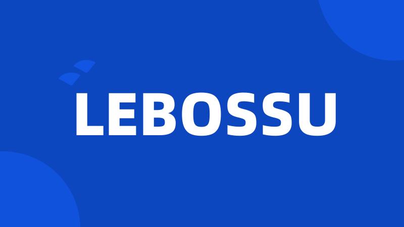 LEBOSSU