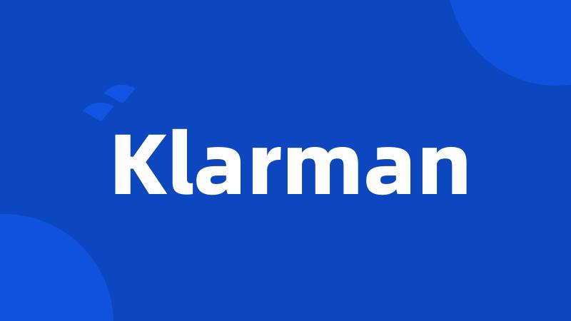 Klarman