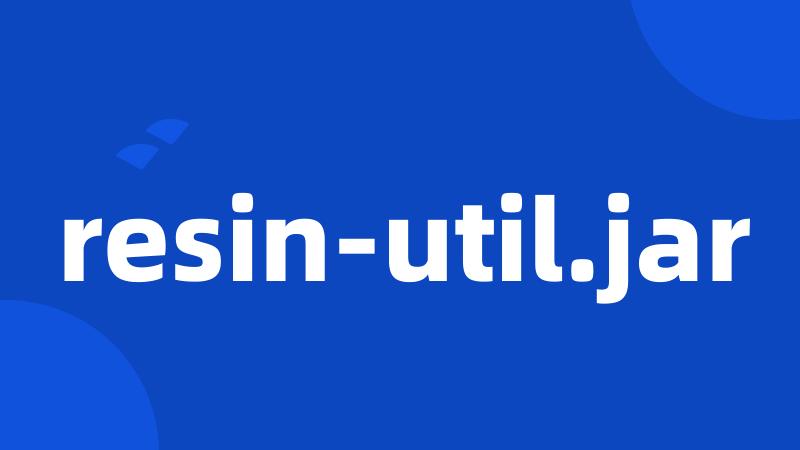 resin-util.jar