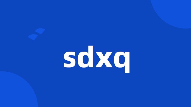 sdxq