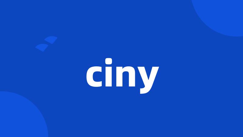 ciny