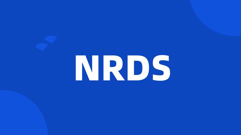 NRDS