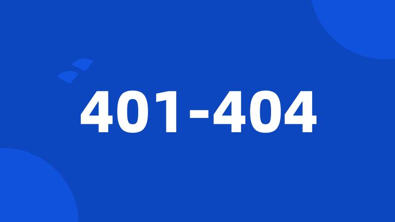 401-404