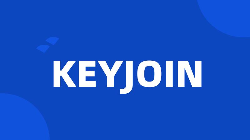 KEYJOIN