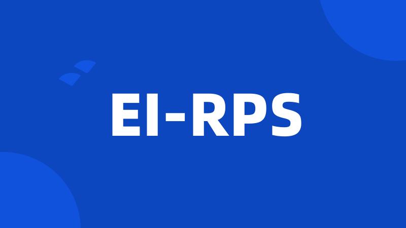 EI-RPS