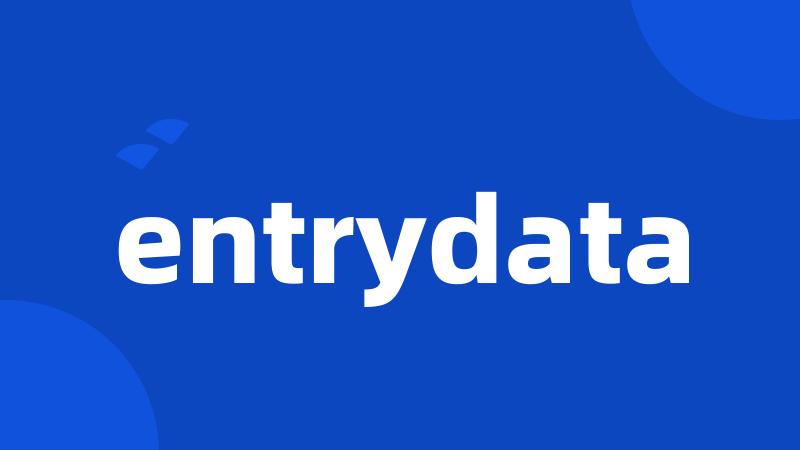 entrydata