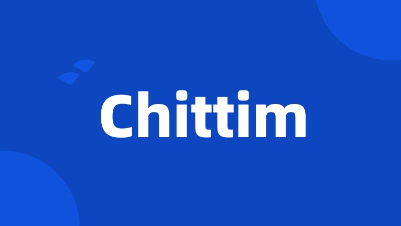 Chittim