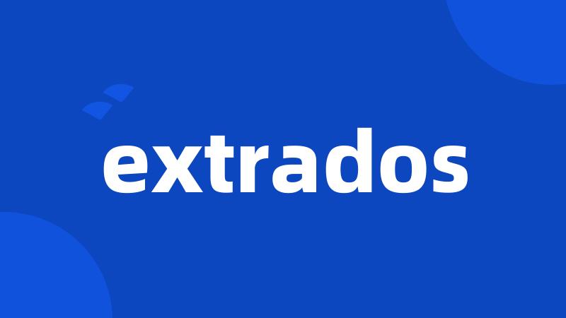 extrados